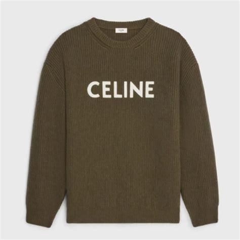 celine sweater brown|celine t shirt women's.